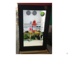 Transparent Lcd Screen Door Fridge