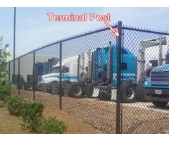 Commercial Chain Link Fence Post