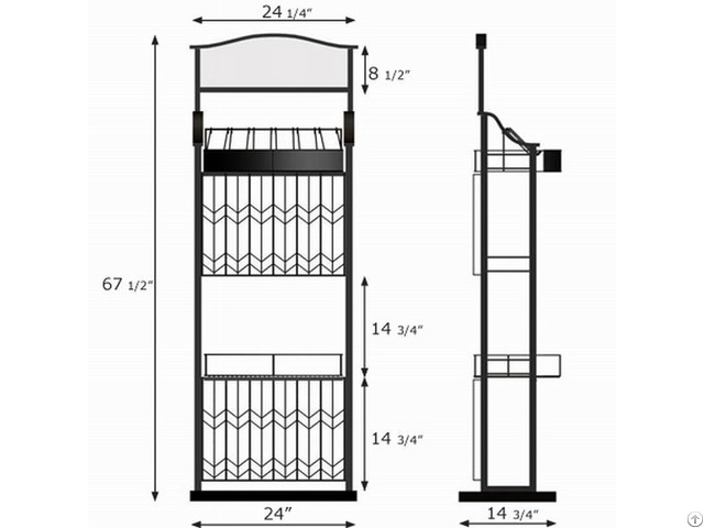 Manufacture Custom Retail Wooden Mdf Wine Display Rack Fixtures And Furniture Show