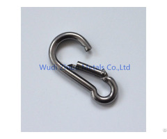 Stainless Steel Carabiner Spring Snap Hook Din5299c