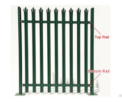 Palisade Fencing Rail