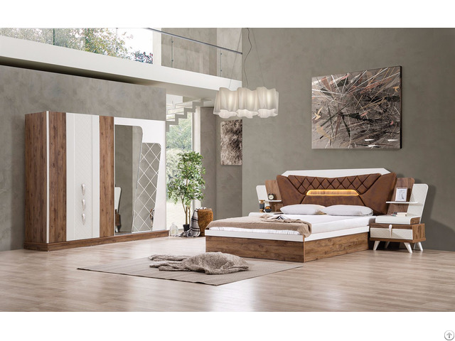 Modern Cheap 2017 High Quality Creative Design Bedroom Set