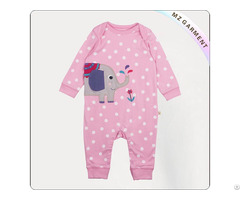 Kids Organic Polka Dot Playsuit