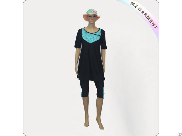 Semi Covered Muslim Swimwear