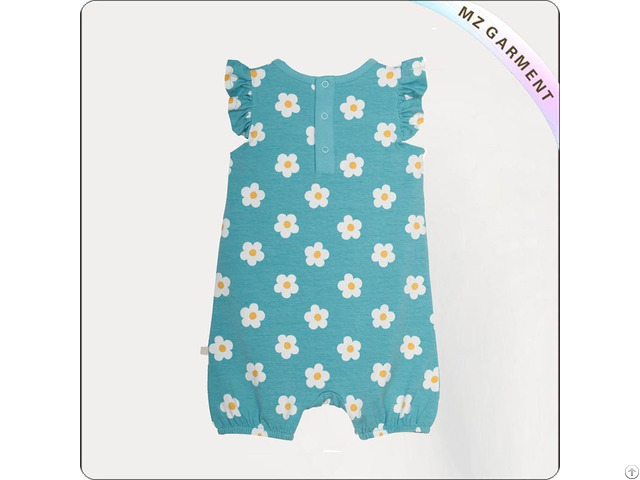 Kids Motif Printing Eco Snapsuit