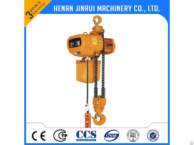 Fixed Mobile Chain Hoist 1 2 5 Ton Used With Crane China