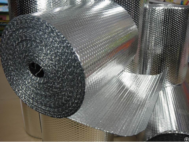 Reflective Aluminum Foil Bubble Insulation Material For Building Construction