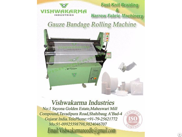 Gauze Bandage Rolling Machine