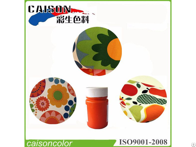 Textile Printing Pigment Paste Manufacturer