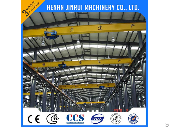 European Single Beam Bridge Crane Manufacturer Facotry