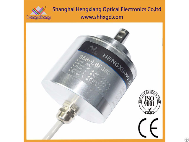 Hengxiang S58 Cnc Machine Encoder With Outer Diameter 58mm Solid Shaft 10mm The Weight Is 420g