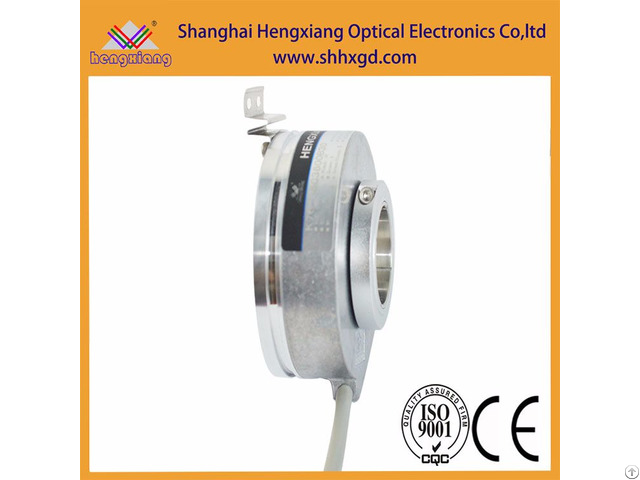 Hengxiang Popular Hollow Shaft Encoder With External Diameter 76mm Through Hole 30mm Keyway