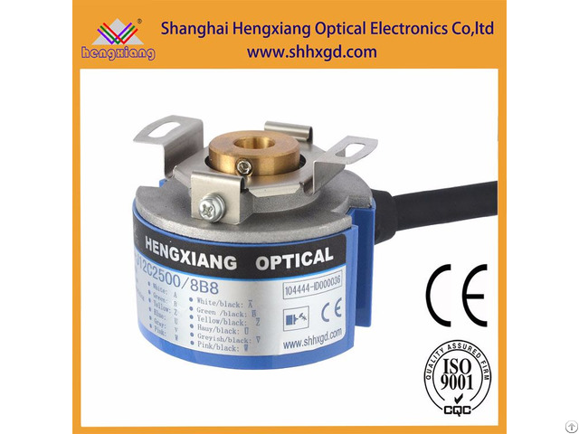 Hengxiang Servo Motor Encoder 12 Phase 2500ppr 8 Poles Diameter 48mm