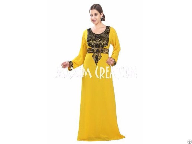 Fancy Dubai Kaftan Party Wear