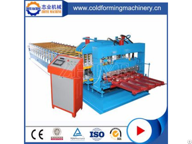 High Quality Zinc Glazed Tile Machine Zhiye