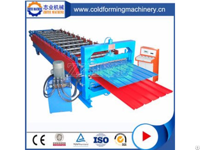 Automatic Double Layer Roof Tiles Cold Roll Forming Machinery