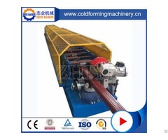 High Technology Colored Steel Raining Water Downpipe Rolling Machine