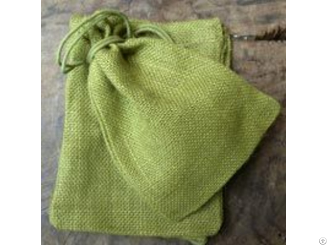 Jute Drawstring Bag