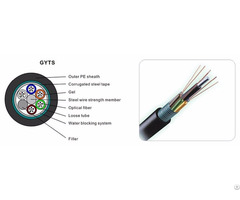 Ftth Solution Outdoor Fiber Optic Cable 2x12 G652d