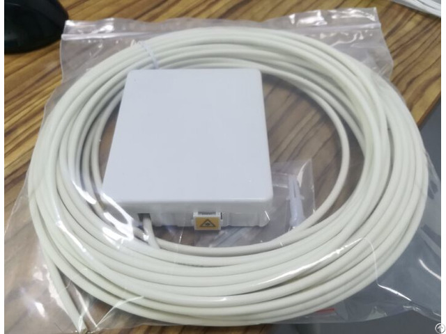 Ftth Set Solution Drop Pigtail 2j Sc Apc G 657a2 3 0mm Ivory 35m Socket Label Adapter