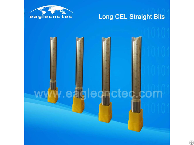 Long Cel Straight Flute Plunge Router Bits For Sale