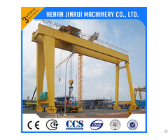 Double Grider Gantry Crane 20 Ton With 2 Hooks Price