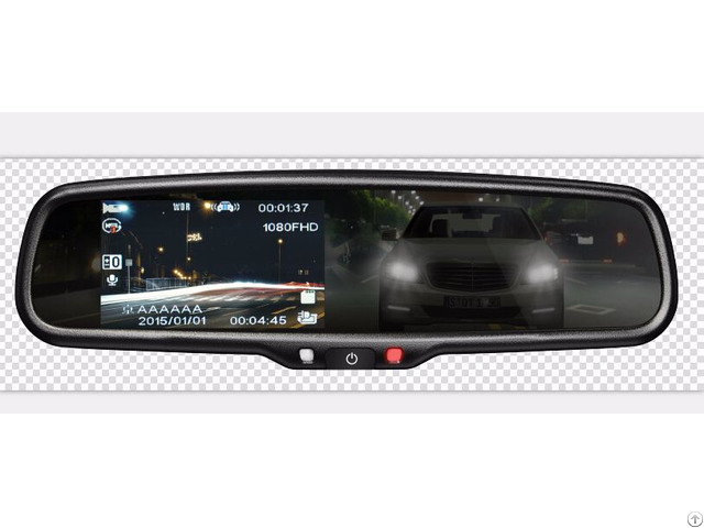 Econimical Rear View Mirror With Built In Dash Cam Dvr