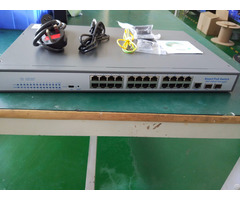 China Manufacturer 24 Port Full Gigabit Managed Poe Switch