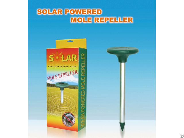 Solar Powered Mole Repeller Sa 01