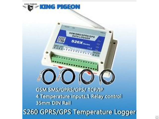 Gsm Temperature And Humidity Controller S260