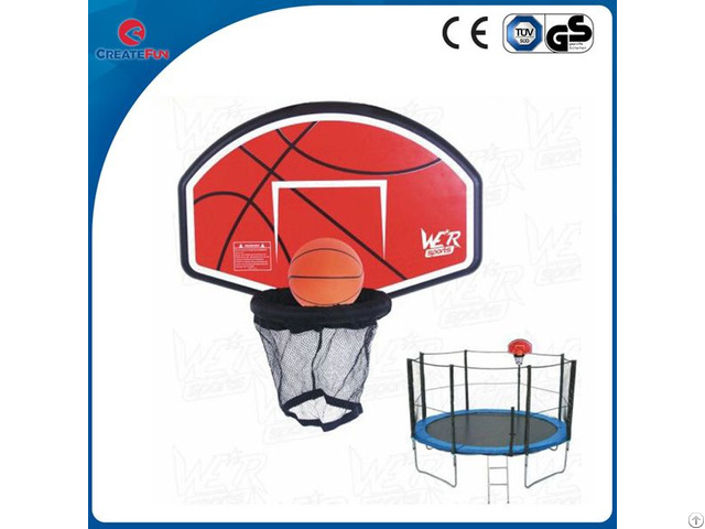 Createfun High Quality Trampoline Basketball Hoop