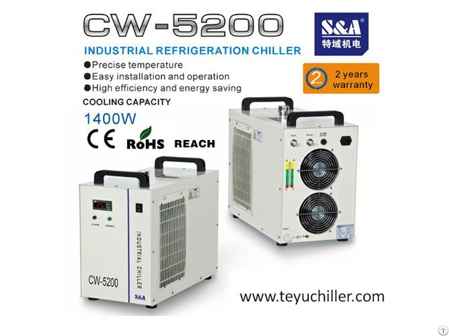 S And A Chiller Cw5200 With Double Output For Dual Laser Cooling