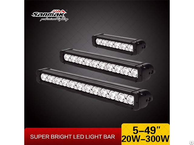 Single Row Led Light Bar