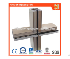 Customized Aluminium Alloy Extrusion Frame Profiles For Curtain Wall