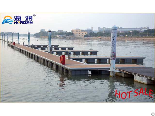 High Quantity Galvanized Steel Frame Water Floating Pontoon Platform