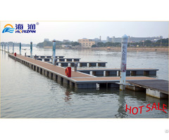 High Quantity Galvanized Steel Frame Water Floating Pontoon Platform