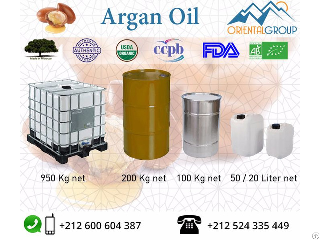 Moroccan Bio Argan Oil In Bulk