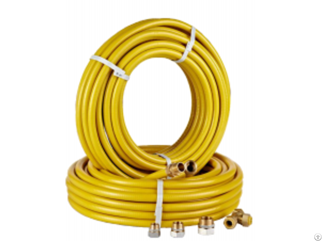 Csst Flexible Hoses For Gas With Yellow Cover