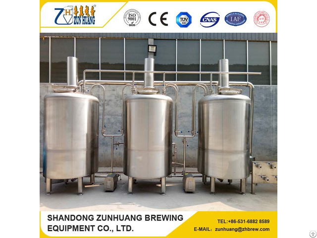 Turnkey Project Stainless Steel Ce Craft Beer Small Brewery Equipment 500 Liters