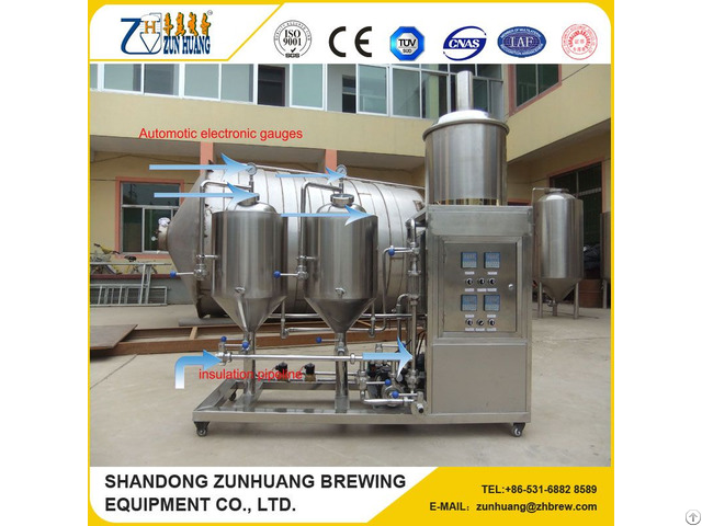 Wholesale Beer Brewing Equipment 50l Micro Brewery