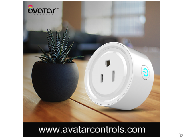 New Smart Home Mini Wifi Socket Works With Alexa