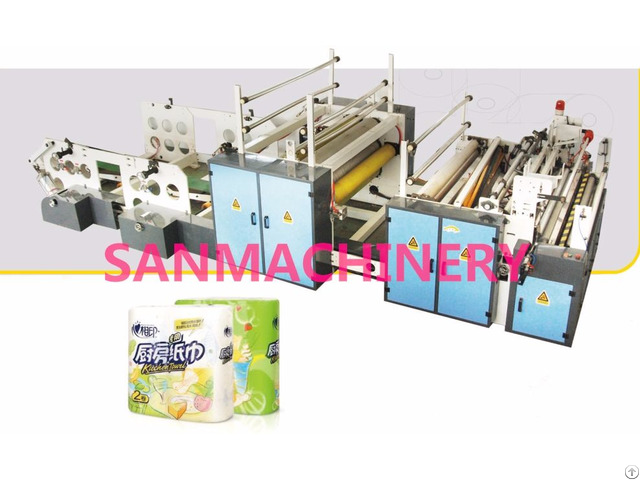 Kitchen Towel Paper Rewinding Machine