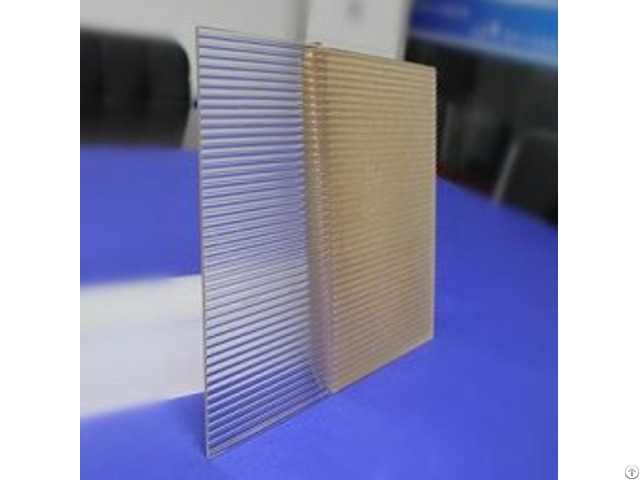 Clear Linear Acrylic Sheet