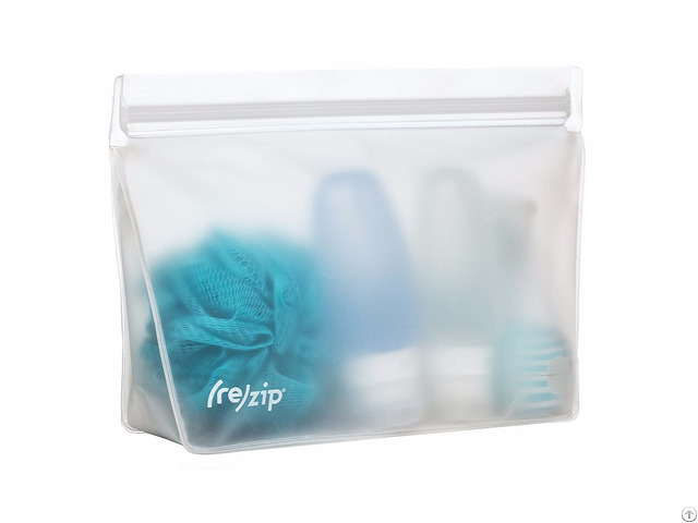 Re Zip Seal Peva Reusable Ziplock Bag For Multi Purpose Cosmetic Food Gadget Storage