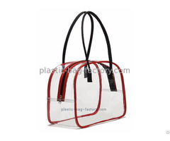 Deluxe Transparent Multi Purpose Pvc Tote Beach Bag Vinyl Toiletry Pouch Makeup Sack