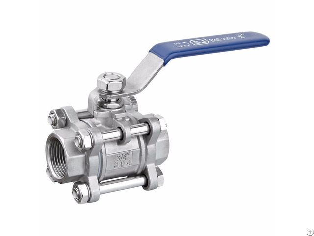 3pc Stainless Steel Ball Valve