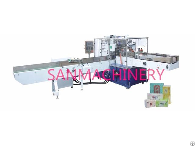 San Tp 602a Napkin Tissue Bag Packing Machine