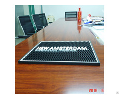 Custom Branded 100 Percent Rubber Beer Bar Mat With Logo