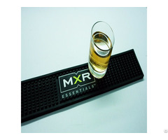 Promotional Embossing Advertsing Logo Eco Friendly Soft Pvc Bar Mats