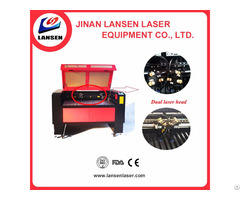 Two Heads 6090 Laser Cutting Engraving Machine